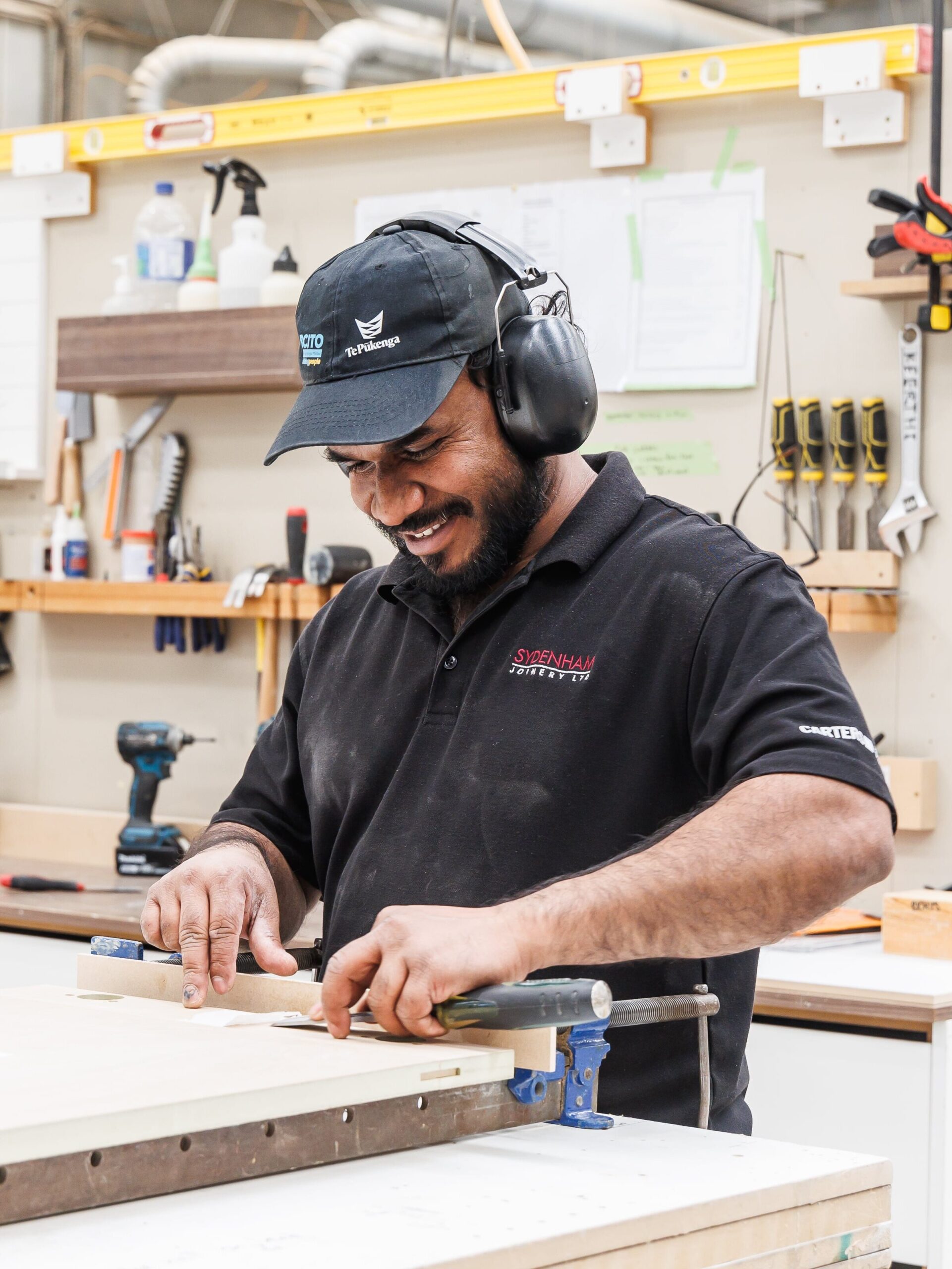 Sydenham Joinery worker